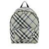 Burberry Shield Backpack Checkered Front Pocket In Multi