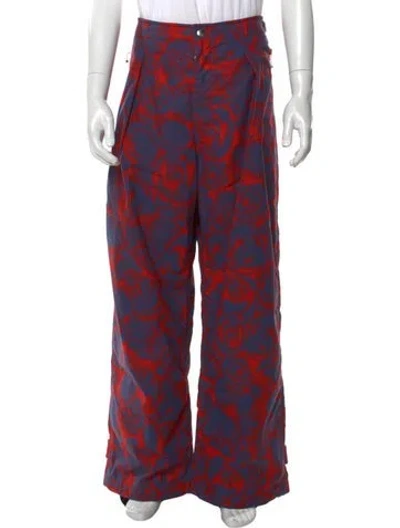 Pre-owned Burberry Printed Pants W/ Tags In Multi