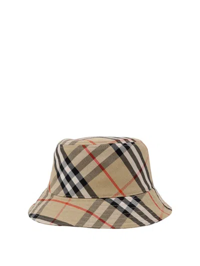 Burberry Printed Polyester Blend Bucket Hat