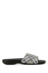 Burberry Beige Dive Check Slides