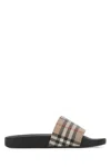 Burberry Unisex Mini Furley Vintage Check Slide Sandals - Toddler, Little Kid In A7028
