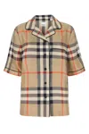 Burberry Printed Satin Shirt In A7028