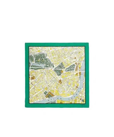 Burberry Printed Scarf In Multicolor