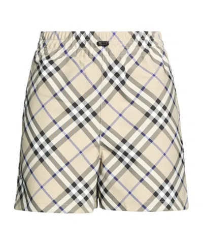 Burberry Printed Shorts In Multi