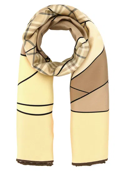 BURBERRY BURBERRY PRINTED SILK FOULARD