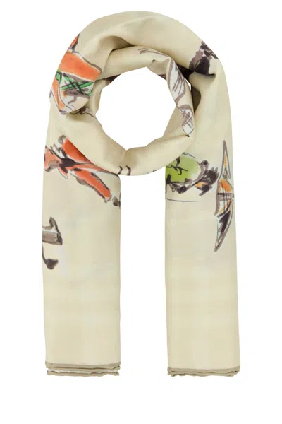 Burberry Printed Silk Foulard