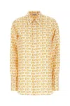 BURBERRY BURBERRY PRINTED SILK SHIRT