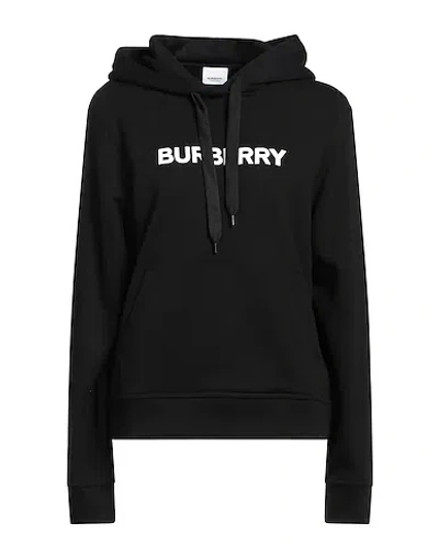 Burberry Printed Sweatshirt In Black