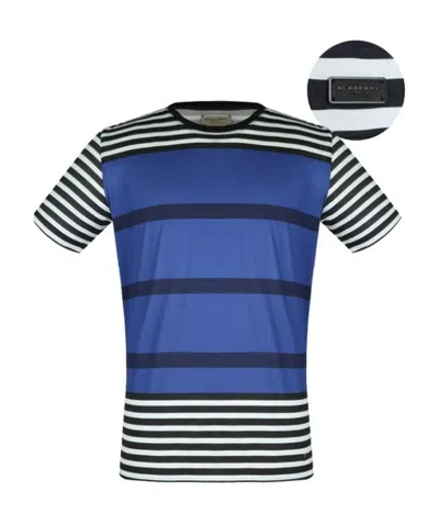 Burberry Printed T-shirt In Blue