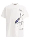 Burberry Graphic-printed Crewneck T-shirt In White