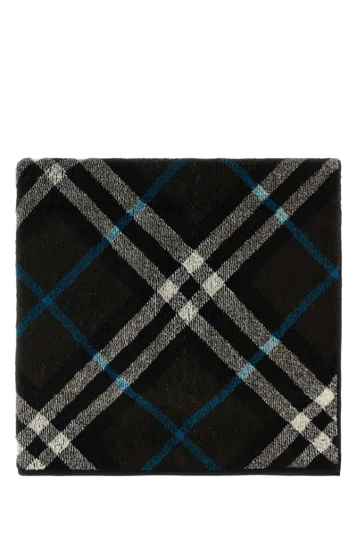 BURBERRY BURBERRY PRINTED TERRY FABRIC TOWEL