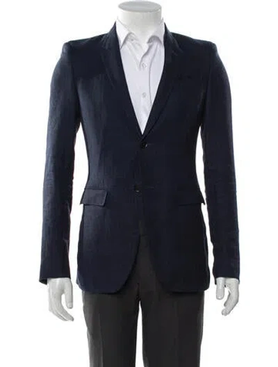 Pre-owned Burberry Prorsum Blazer In Blue