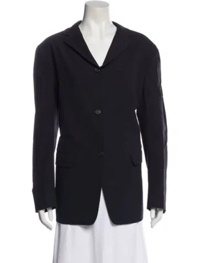 Pre-owned Burberry Prorsum Blazer In Blue