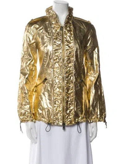 Pre-owned Burberry Prorsum Evening Jacket In Gold