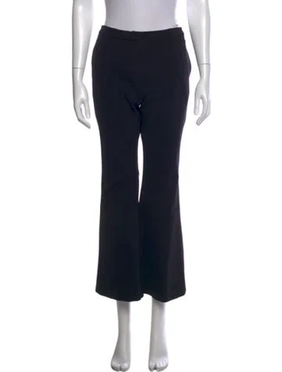 Pre-owned Burberry Prorsum Flared Pants In Black