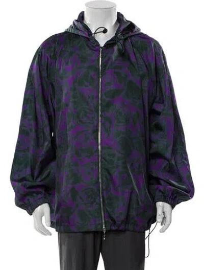 Pre-owned Burberry Prorsum Floral Print Jacket W/ Tags In Multi