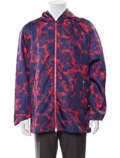 Pre-owned Burberry Prorsum Floral Print Parka W/ Tags In Multi