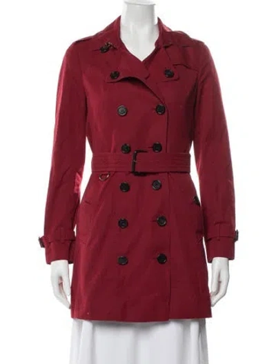 Pre-owned Burberry Prorsum Jacket In Red