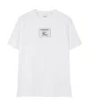 Burberry Prorsum Label Cotton T-shirt In White