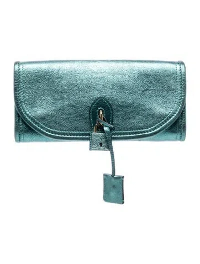 Pre-owned Burberry Prorsum Leather Minaudière