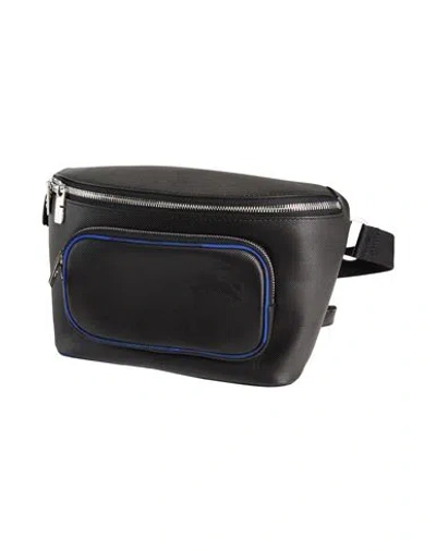 Burberry Prorsum Man Belt Bag Black Size - Calfskin, Polyester