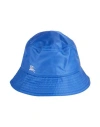 Burberry Prorsum Man Hat Blue Size M Polyamide In Blue
