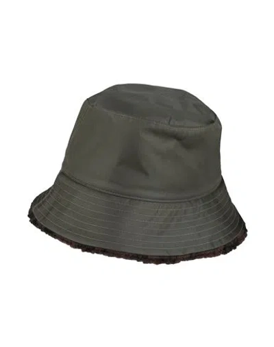 Burberry Prorsum Man Hat Military Green Size M Polyamide