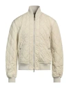 Burberry Prorsum Man Jacket Beige Size L Polyamide, Polyester In Beige