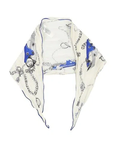 Burberry Prorsum Man Scarf Ivory Size - Silk