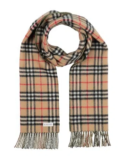 Burberry Prorsum Man Scarf Military Green Size - Cashmere