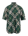 Burberry Prorsum Man Shirt Green Size L Cotton In Green
