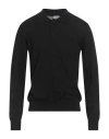 Burberry Prorsum Man Sweater Black Size L Wool, Polyamide