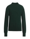Burberry Prorsum Man Sweater Dark Green Size Xxl Wool, Polyamide, Elastane In Green