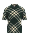 Burberry Prorsum Man Sweater Green Size L Wool, Polyester In Green