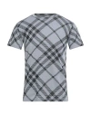 Burberry Prorsum Man T-shirt Grey Size S Cotton, Polyester, Elastane In Gray