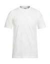 Burberry Prorsum Man T-shirt Off White Size Xxl Cotton, Elastane In White