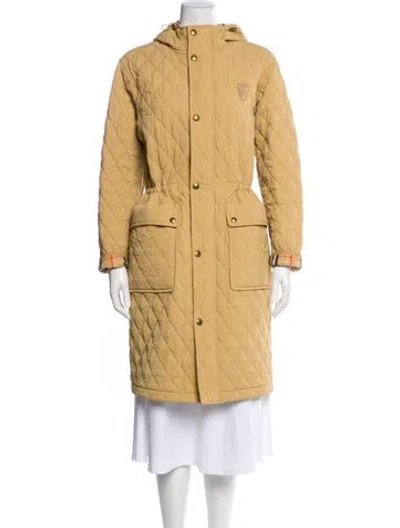 Pre-owned Burberry Prorsum Parka In Neutral