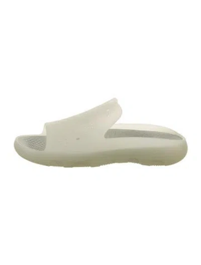 Pre-owned Burberry Prorsum Rubber Slides In Transparent