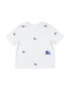 Burberry Prorsum Toddler Boy T-shirt White Size 6 Cotton, Elastane In White