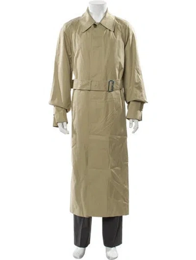 Pre-owned Burberry Prorsum Trench Coat In Neutral