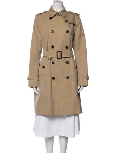 Pre-owned Burberry Prorsum Trench Coat In Neutral