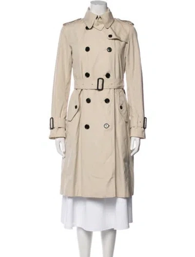 Pre-owned Burberry Prorsum Trench Coat In Neutral