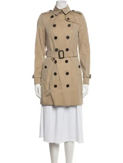 Pre-owned Burberry Prorsum Trench Coat In Neutral