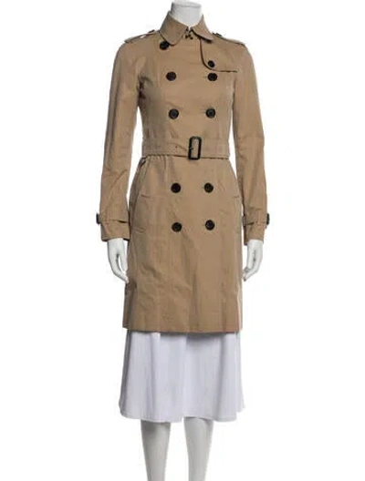 Pre-owned Burberry Prorsum Trench Coat In Neutral