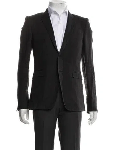 Pre-owned Burberry Prorsum Two-piece Blazer In Grey