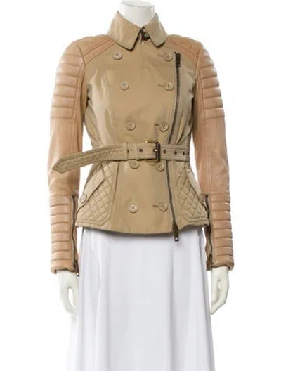 Pre-owned Burberry Prorsum Utility Jacket In Neutral