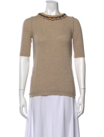 Pre-owned Burberry Prorsum Vintage Cashmere Sweater In Neutral