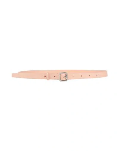Burberry Prorsum Woman Belt Blush Size L Calfskin