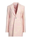 Burberry Prorsum Woman Blazer Light Pink Size 10 Virgin Wool, Silk In Pink