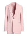 Burberry Prorsum Woman Blazer Pink Size 10 Virgin Wool In Pink